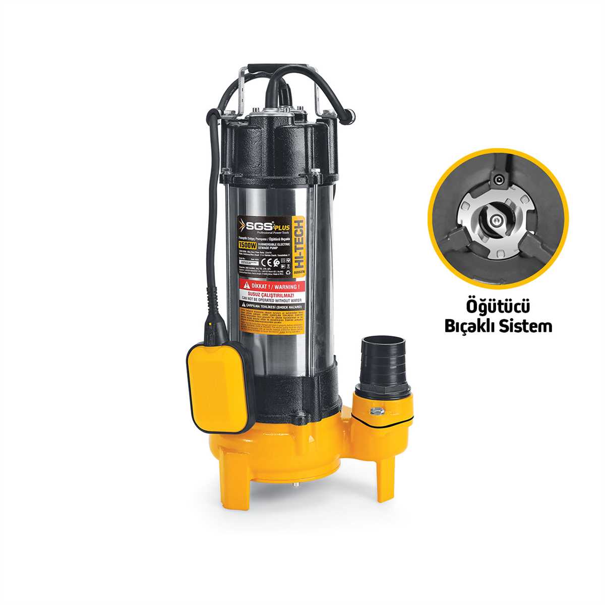 SGS5377 FOSEPTİK DALGIÇ POMPA 2200W /3HP